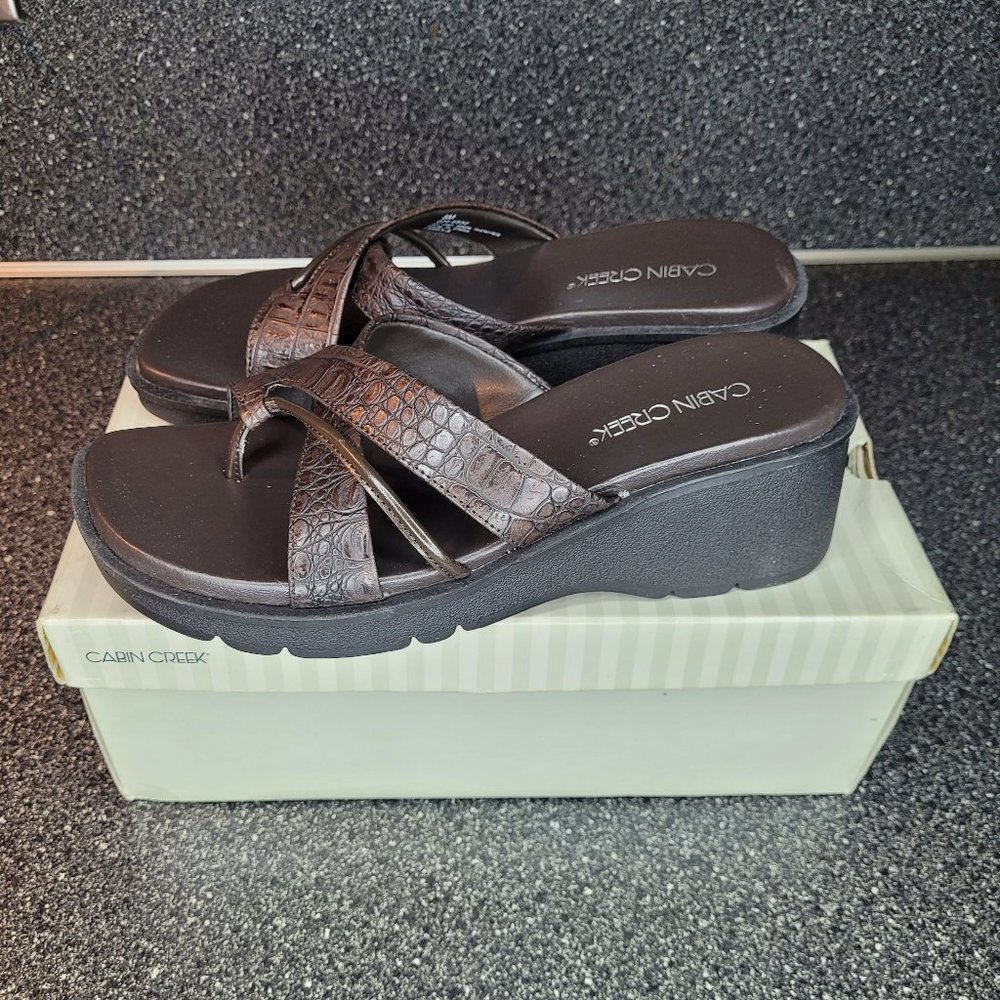 Cabin Creek Women's Dress Shoes Size 8 in Gia Brown NIB